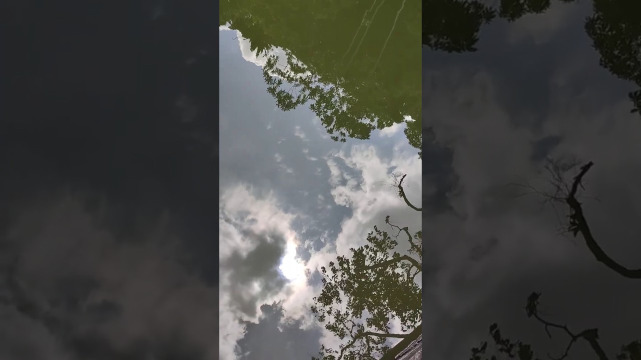 Clouds on the Waters of the Beautiful Village of Dandeniya, Matara, Sri Lanka 🥰