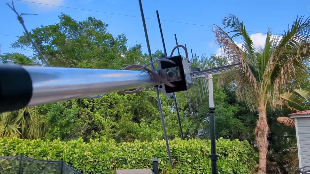 EME Moonbounce Project, Part 2, Hy-Gain UB-7030SAT, Progress On The Antenna