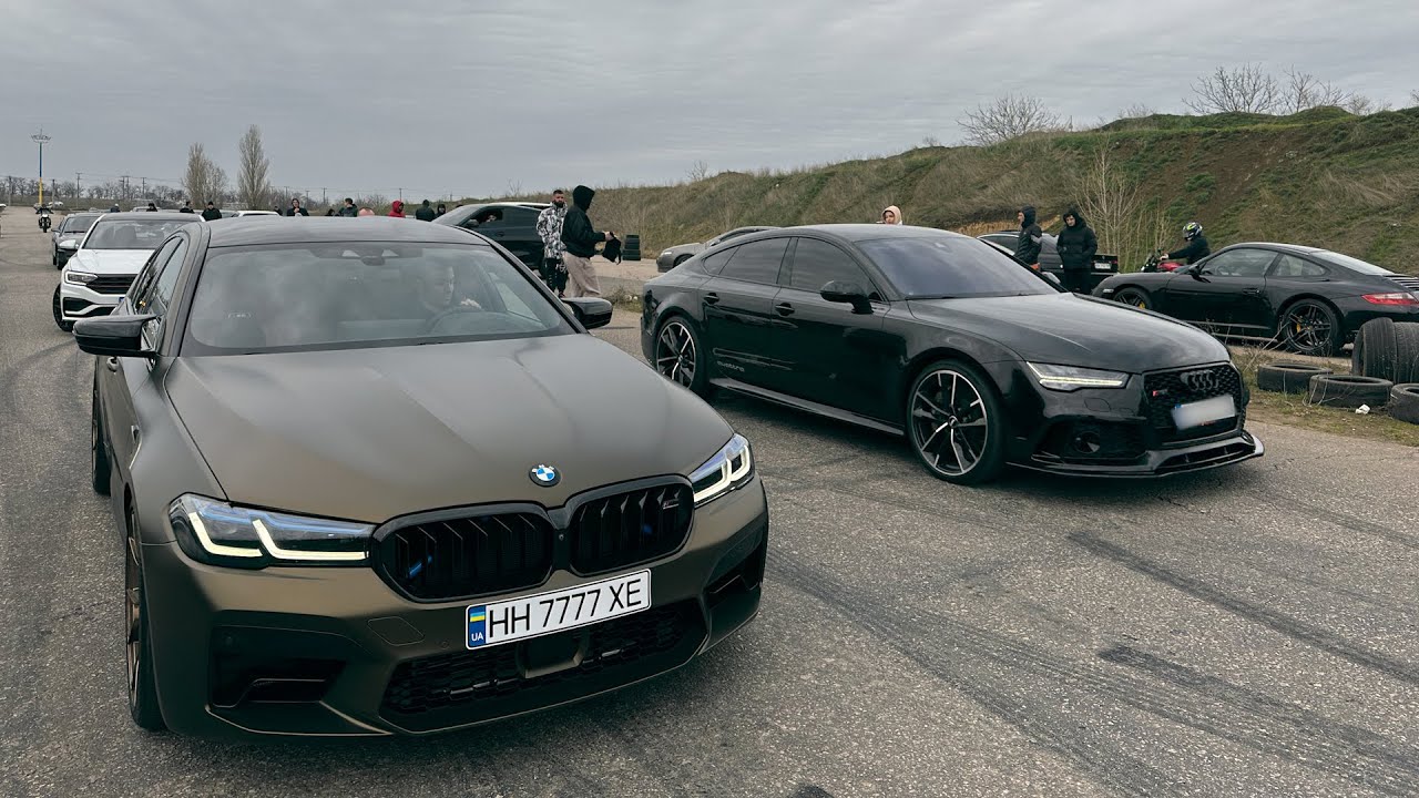 Дерзкая Audi RS7 против BMW M5 F90, Audi RS6 , Zeekr 001 restyling