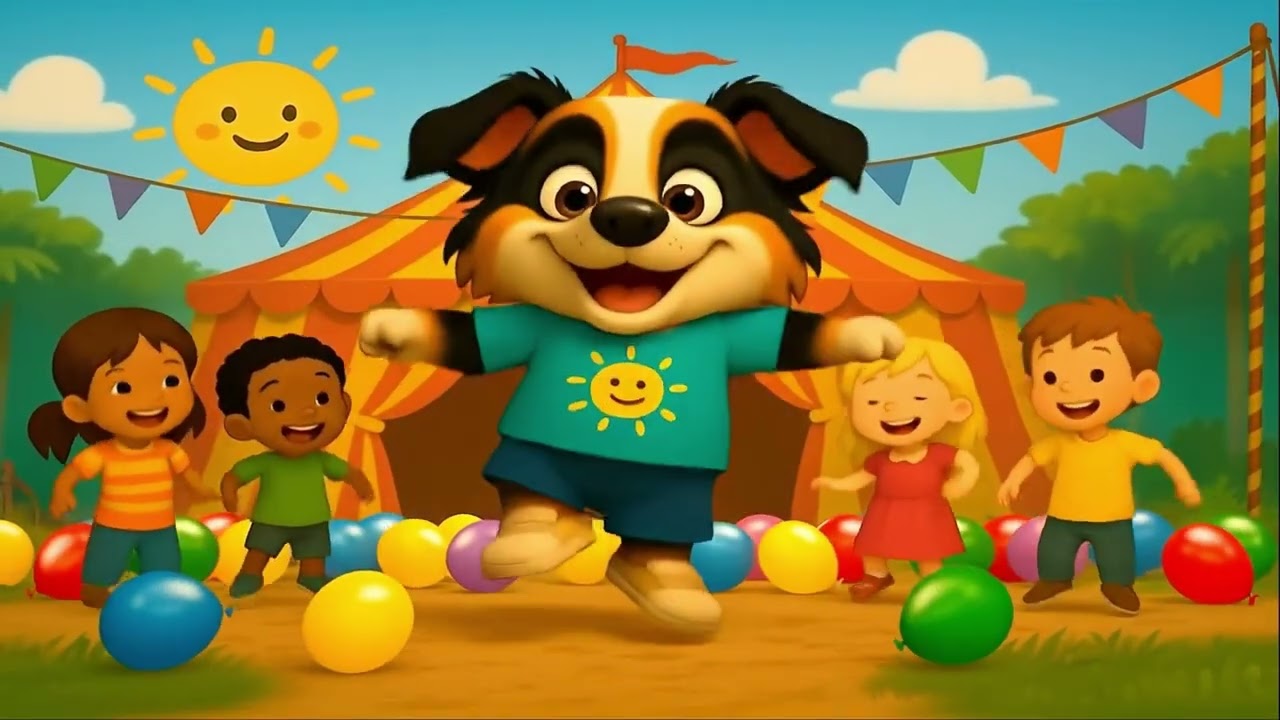 Get ready for big laughs and bursts of fun with Balloon Pop Song! 🎈🐶