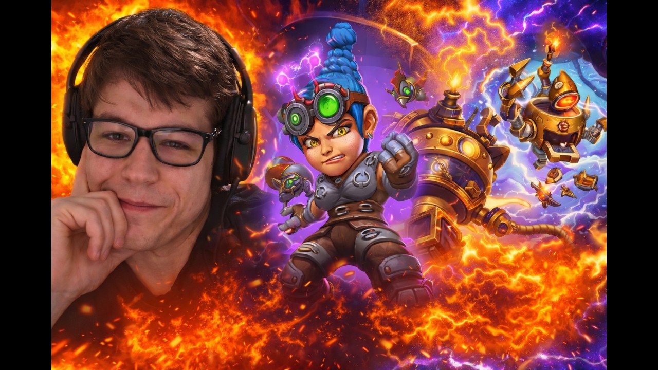 Milévola com Mecs - Hearthstone Battlegrounds