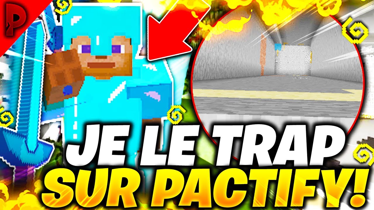 JE LE TRAP DANS MON AVANT POSTE COMME UN CANCER 😅 I PVP FACTION PACTIFY