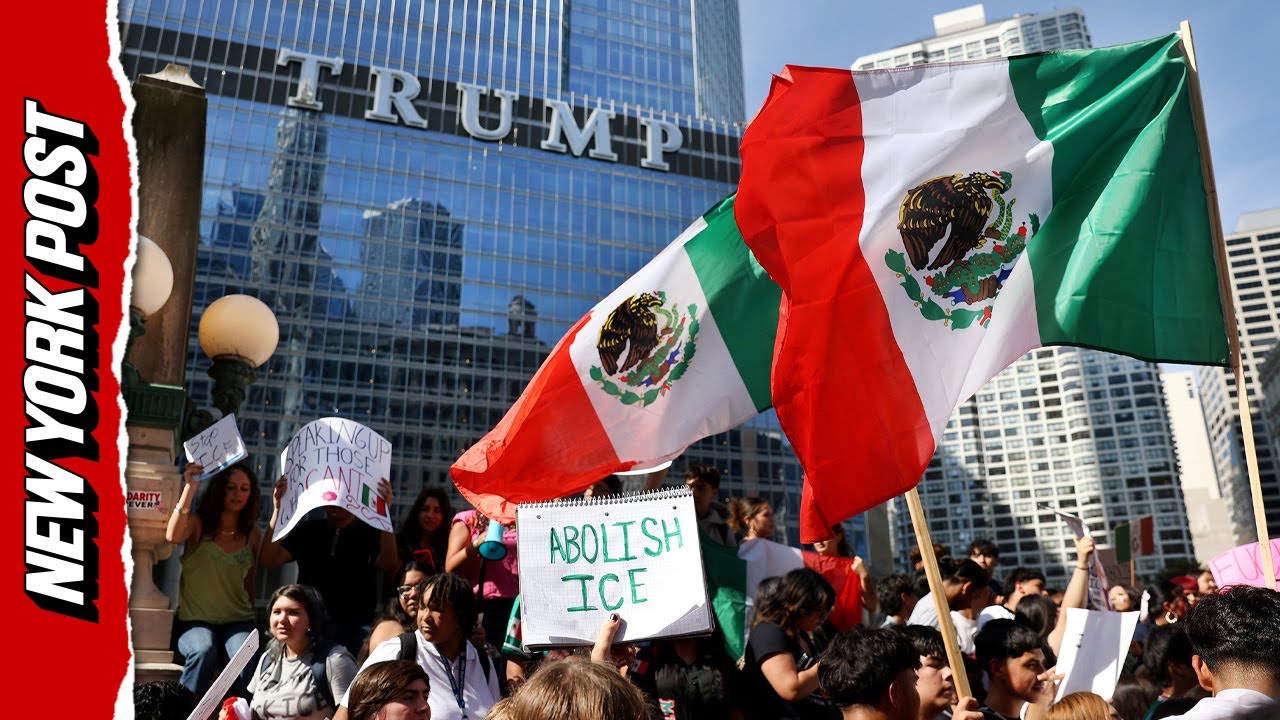 Chicago Students Storm Streets, March on Trump Tower to Protest ICE Raids