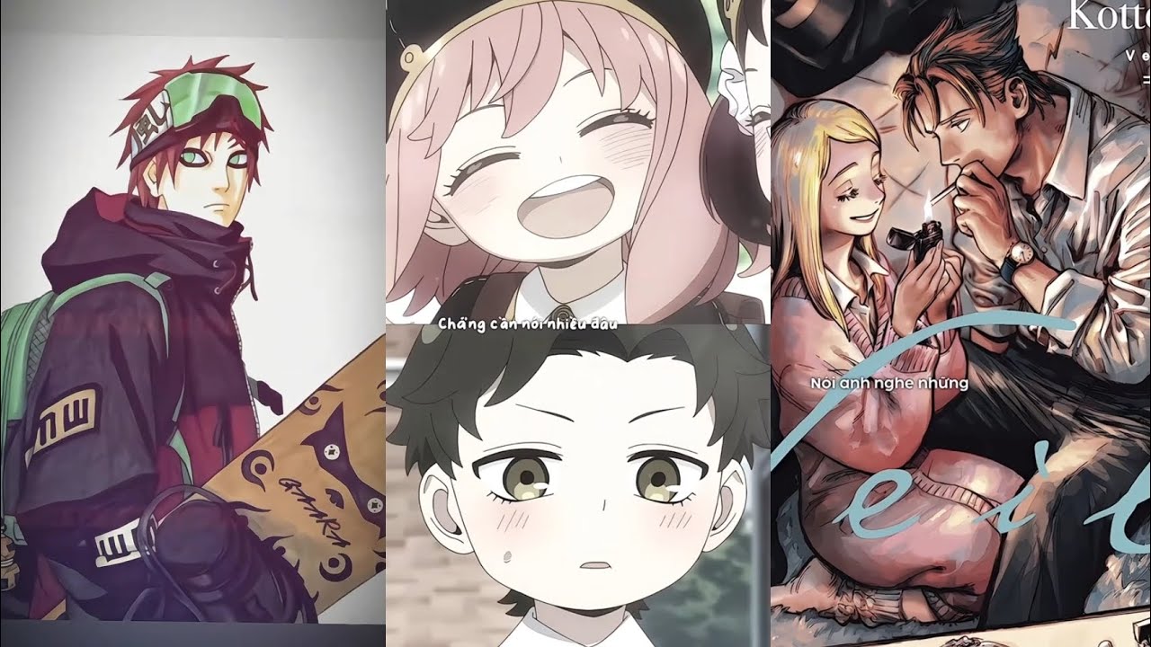 Tổng hợp những video Anime đc edit trên Tik  Tok Hay 