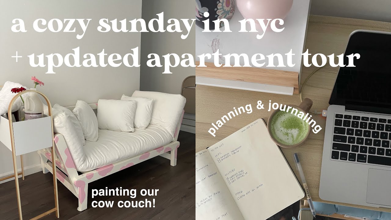 a cozy sunday in my life: reset & relax | the move to nyc