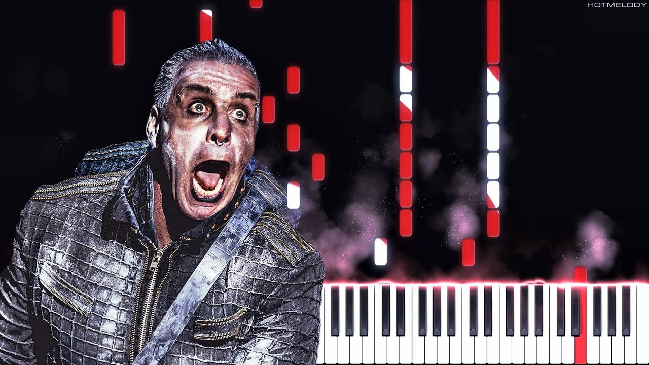 LINDEMANN - Ach so gern | Piano Instrumental Cover