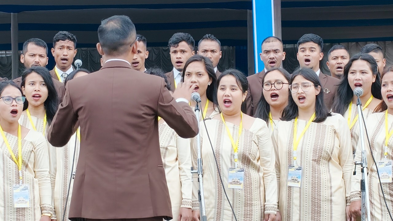 Ka jingrwai naka Standing Choir KJP Synod Mihngi haka jingiaseng Synod Mowtyrshiah
