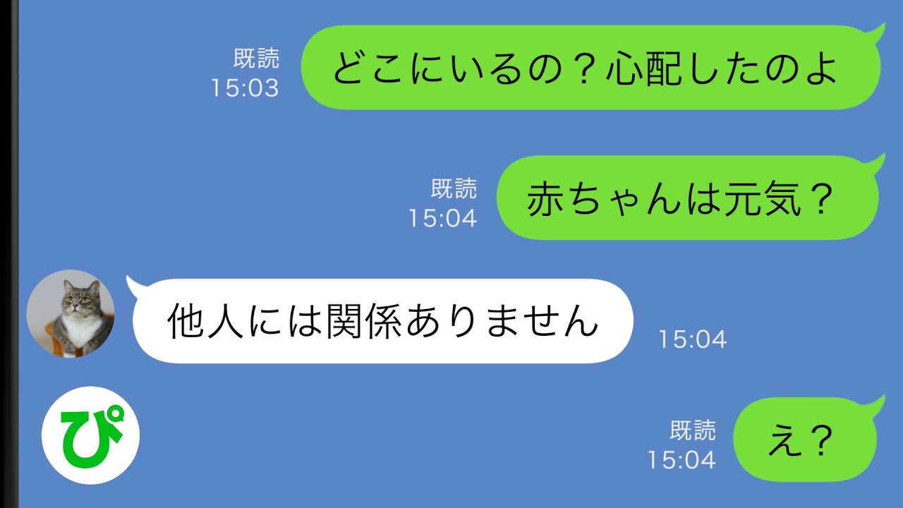 【LINE】孫を出産した途端に音信不通になった長男嫁→やっと連絡がついたが…【スカッと修羅場】