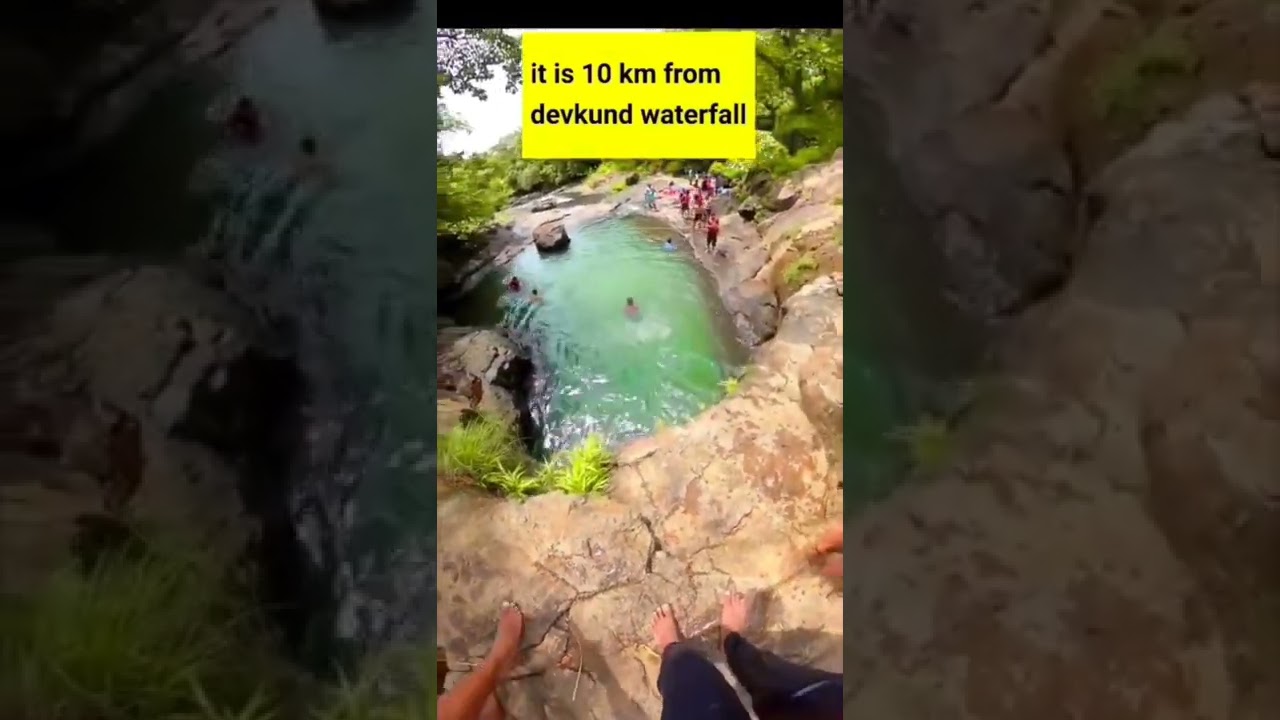 देवकुंड water fall #devkund #waterfall #youtubeshorts #shorts #viral