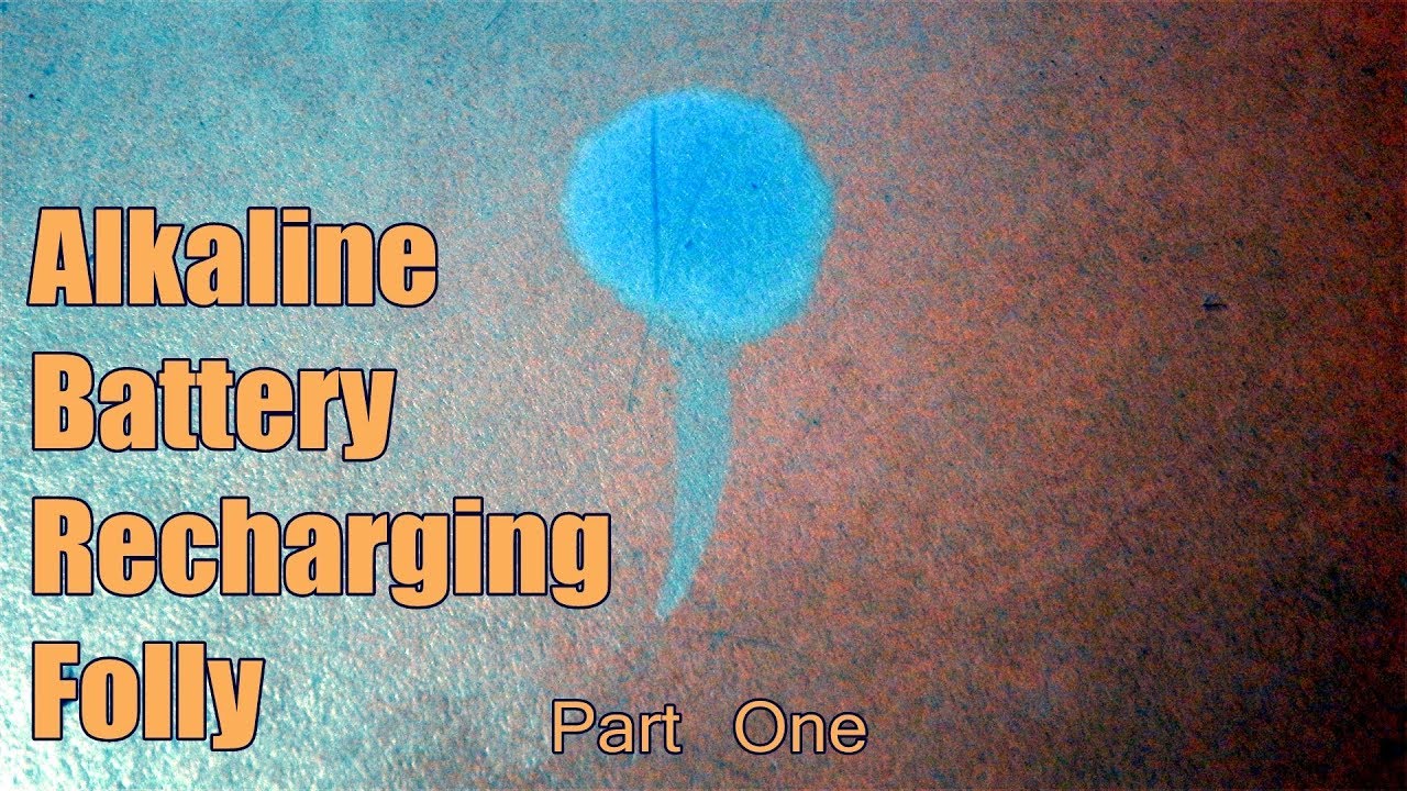 Charging Alkaline Batteries?