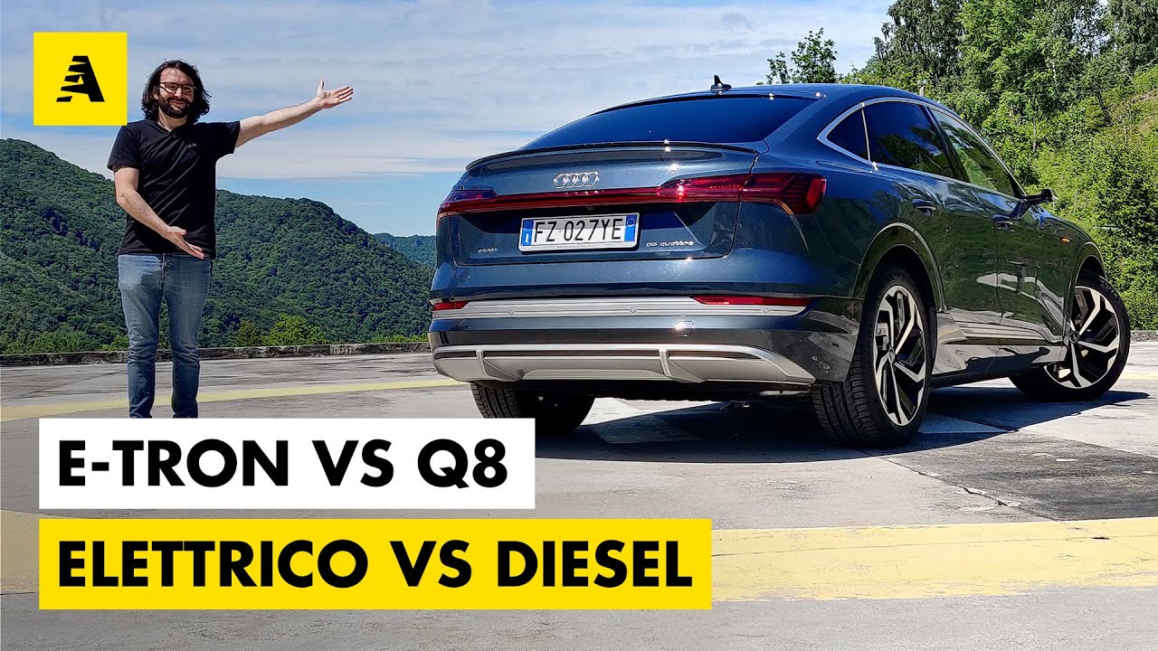 10 MOTIVI per prendere Audi e-TRON Sportback e NON il Q8