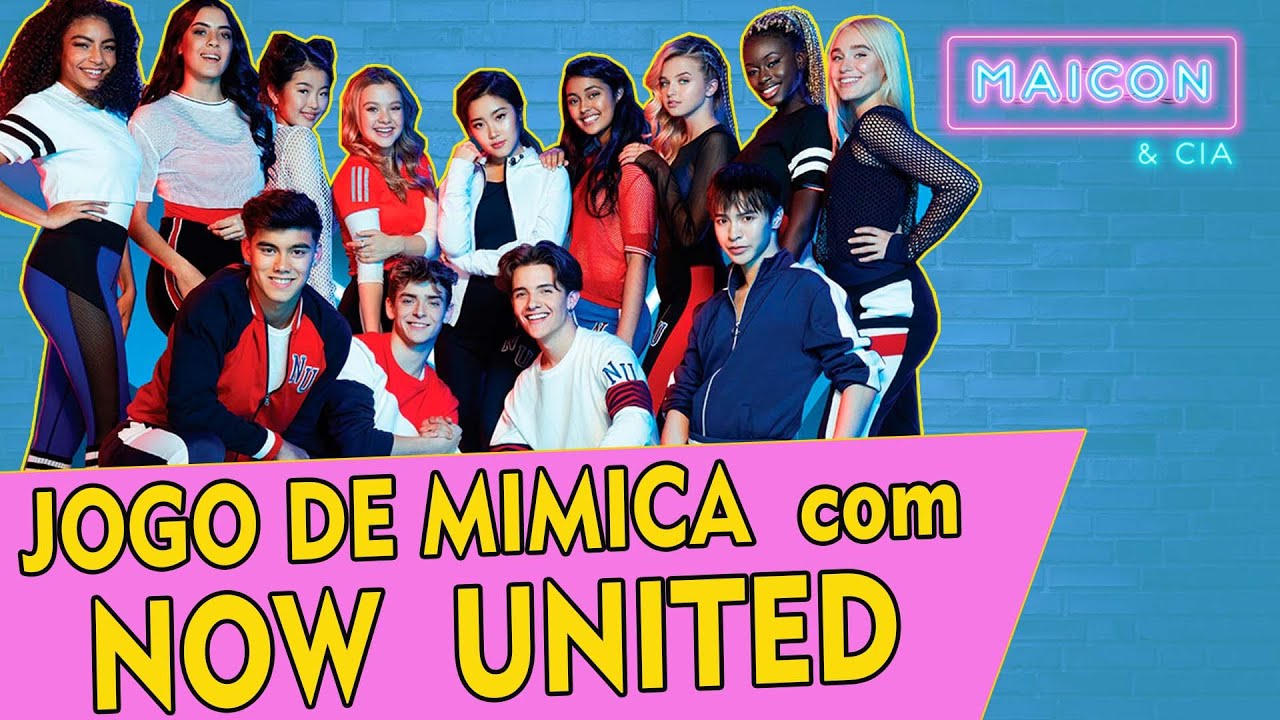 NOW UNITED IMITA: BLACKPINK, BEYONCÉ, BRITNEY, PIKACHU... | Maicon Santini