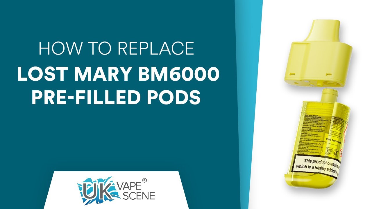How To Change Pods - Lost Mary BM6000 Vape Kit