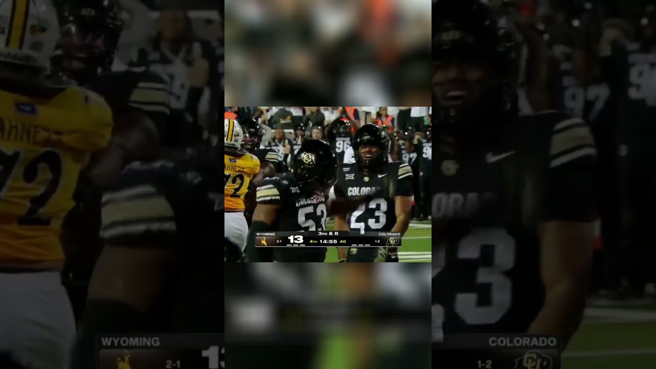 Colorado Defense Makes a Huge Play! 🏈🏟️😨