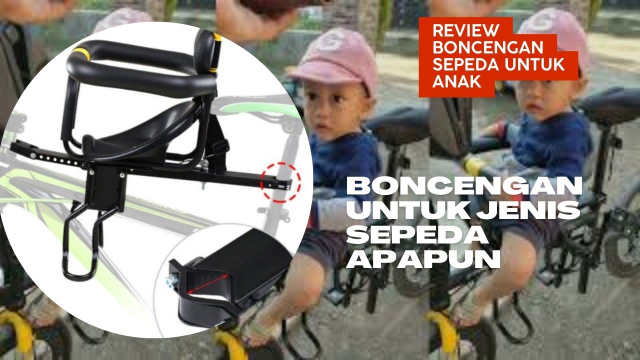 [REVIEW] Boncengan Anak MURAH NYAMAN AMAN untuk Sepeda Lipat