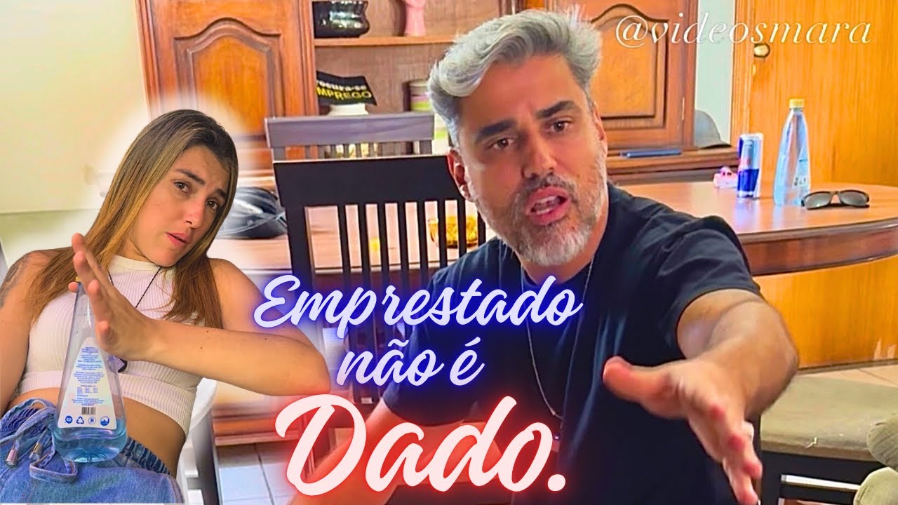 Emprestei minhas coisas e fiquei com prejuízo… 