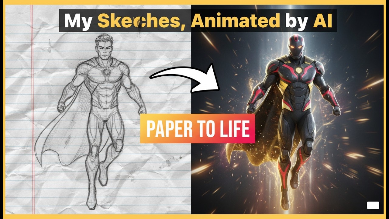 My Sketches, Animated by AI