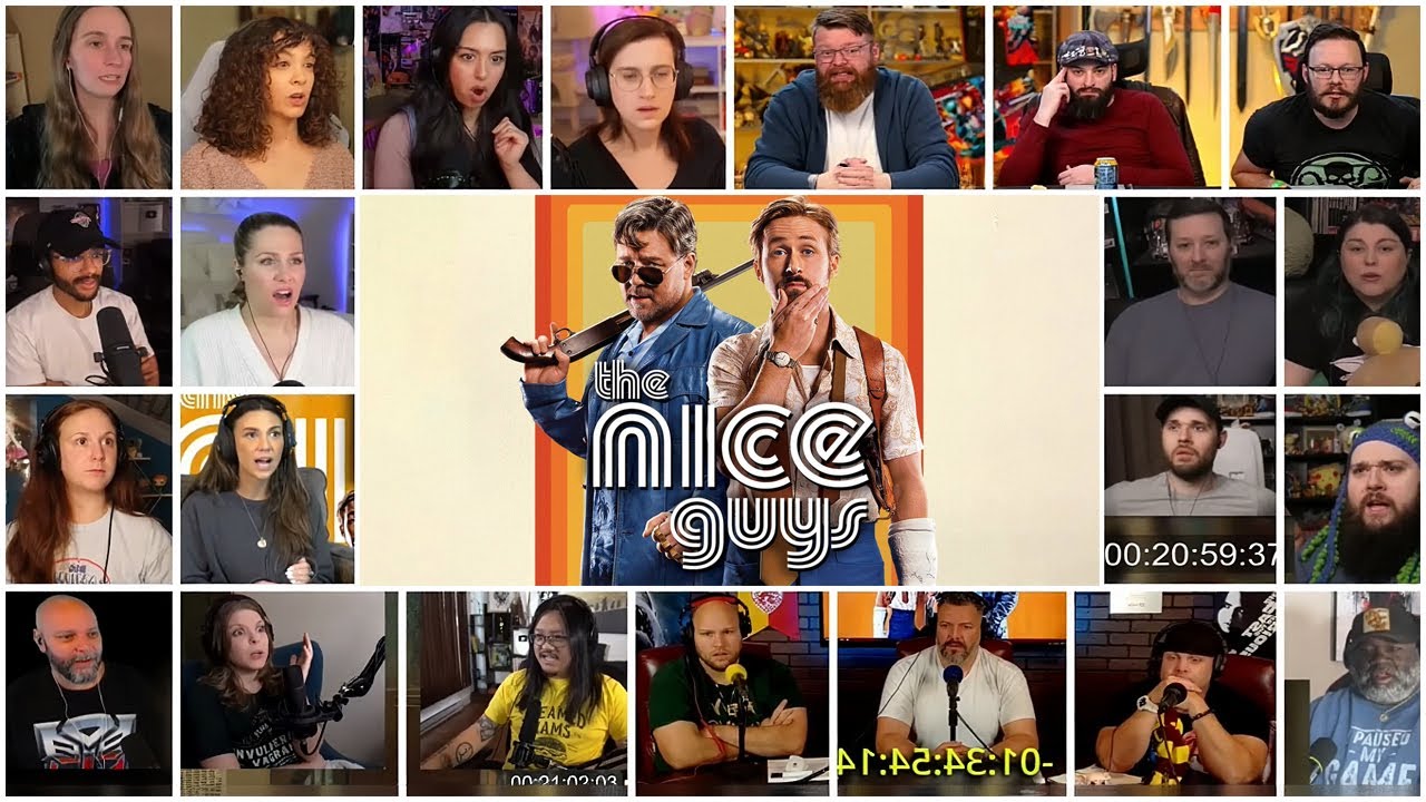 [FULL] The Nice Guys (2016) Reaction Mashup