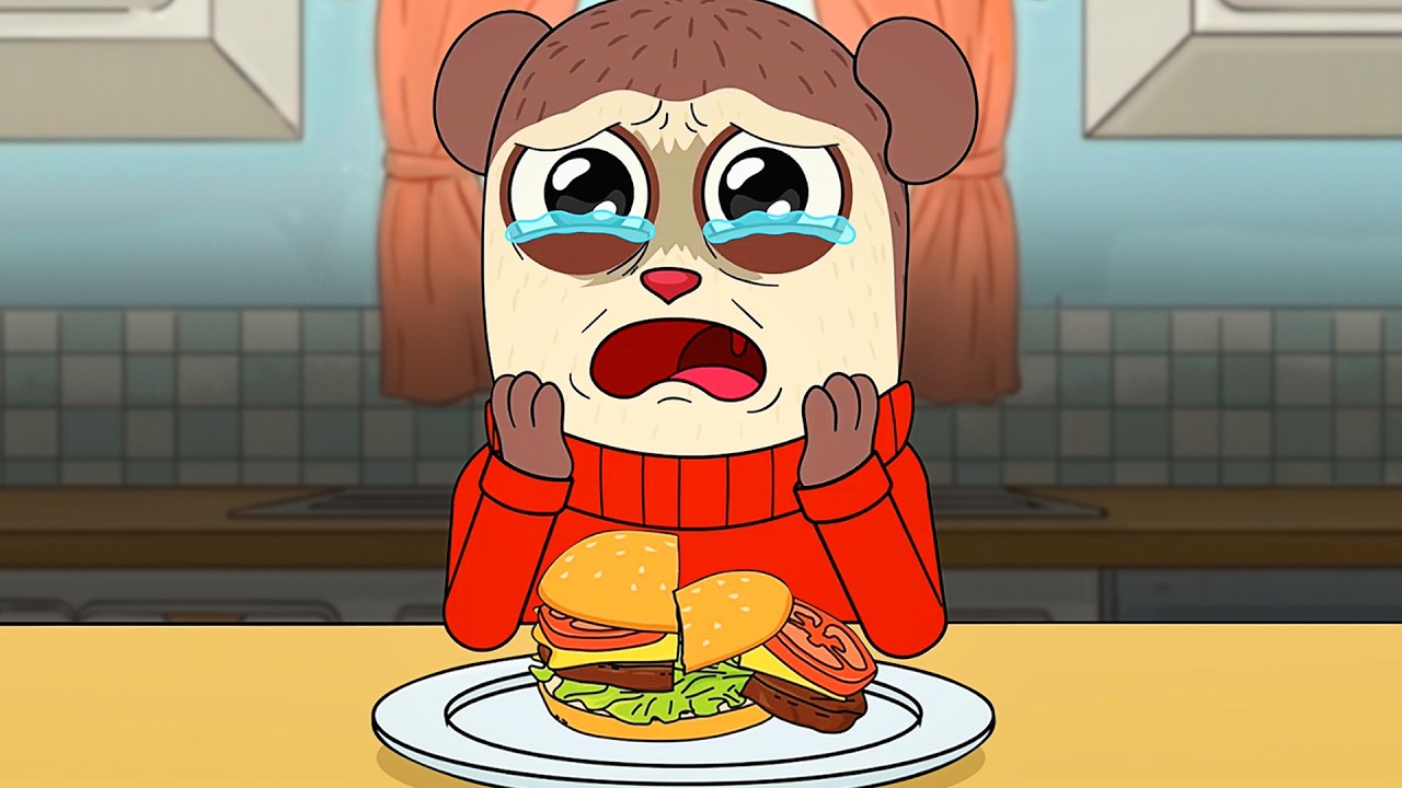 Why is eating burgers so HARD? 🍔