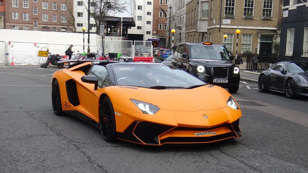 Supercars in London February 2024