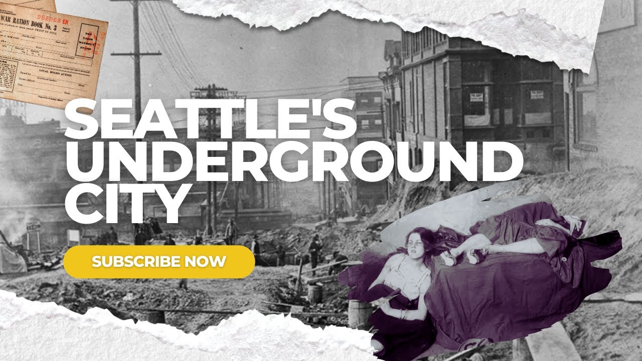 Seattle's Underground City - A HIDDEN SECRET!