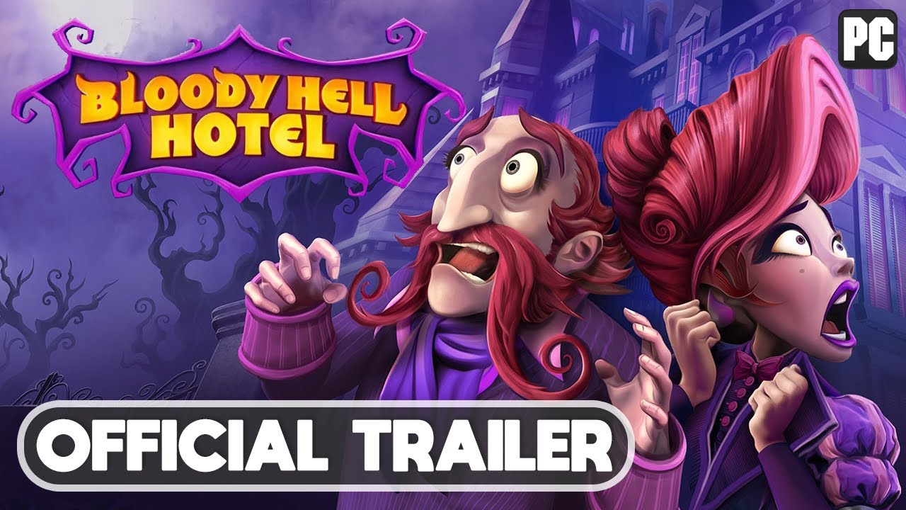 Vampire Horror Management Simulation Game - Bloody Hell Hotel (Official Trailer)