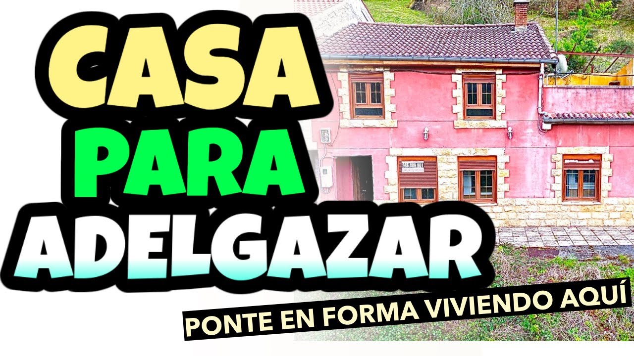 48.000€ | El Entrego, Asturias | Una casa con VISTAS FABULOSAS que te obligará a MANTENERTE en FORMA