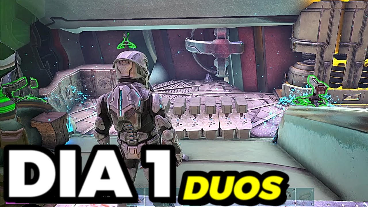 GRAN INICIO CONSEGUIMOS TEK en DIA 1 de ARK PVP DUOS - Alone ARK