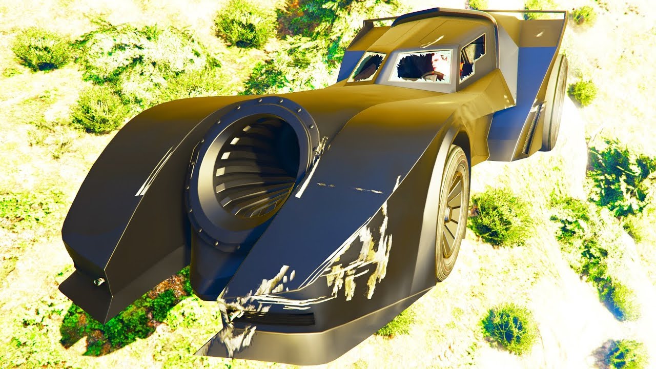 Ich FLIEGE mit dem Batmobil durch die Lüfte von GTA ONLINE!