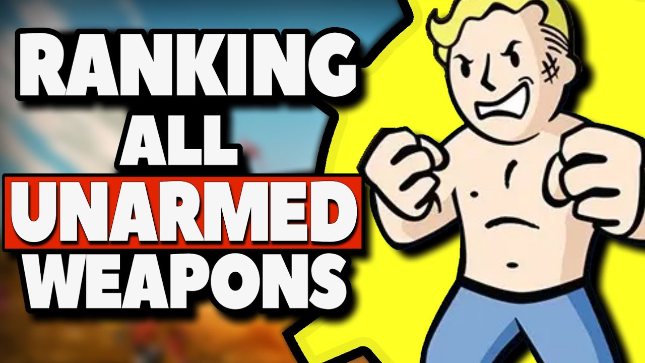 FNV Ultimate Unarmed Weapons Ranked - Compilation