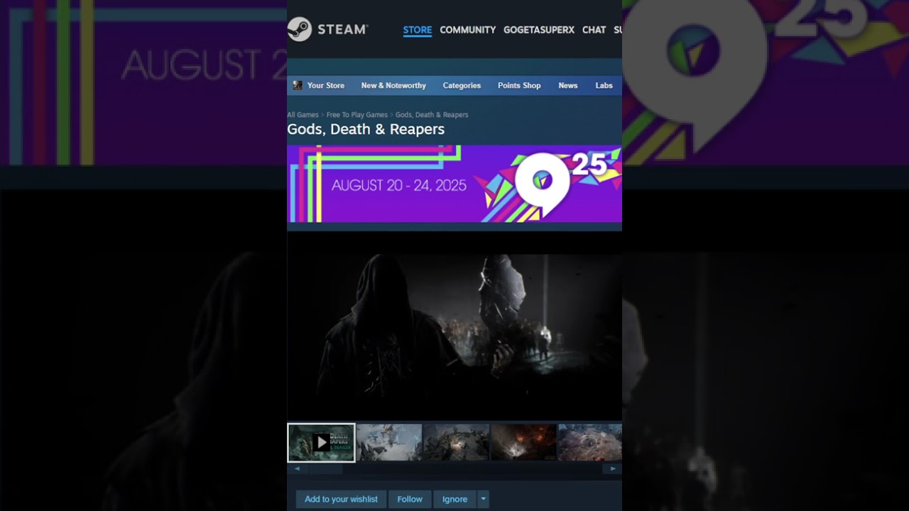 Steam Early Request Access Games 20 August 2025 Shorts - GogetaSuperx