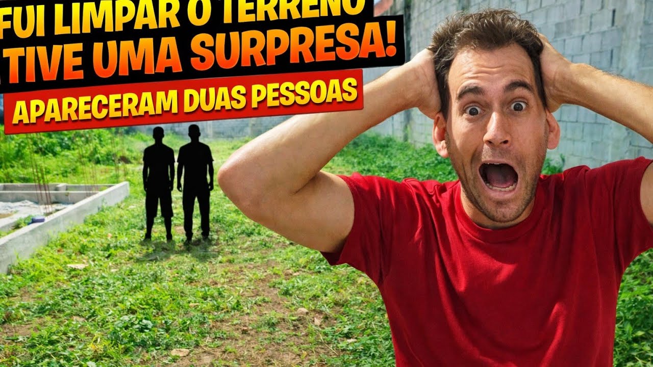 SEGUNDO DIA Limpando o Lote 😱 | Começando do Zero a Construção da Minha Casa