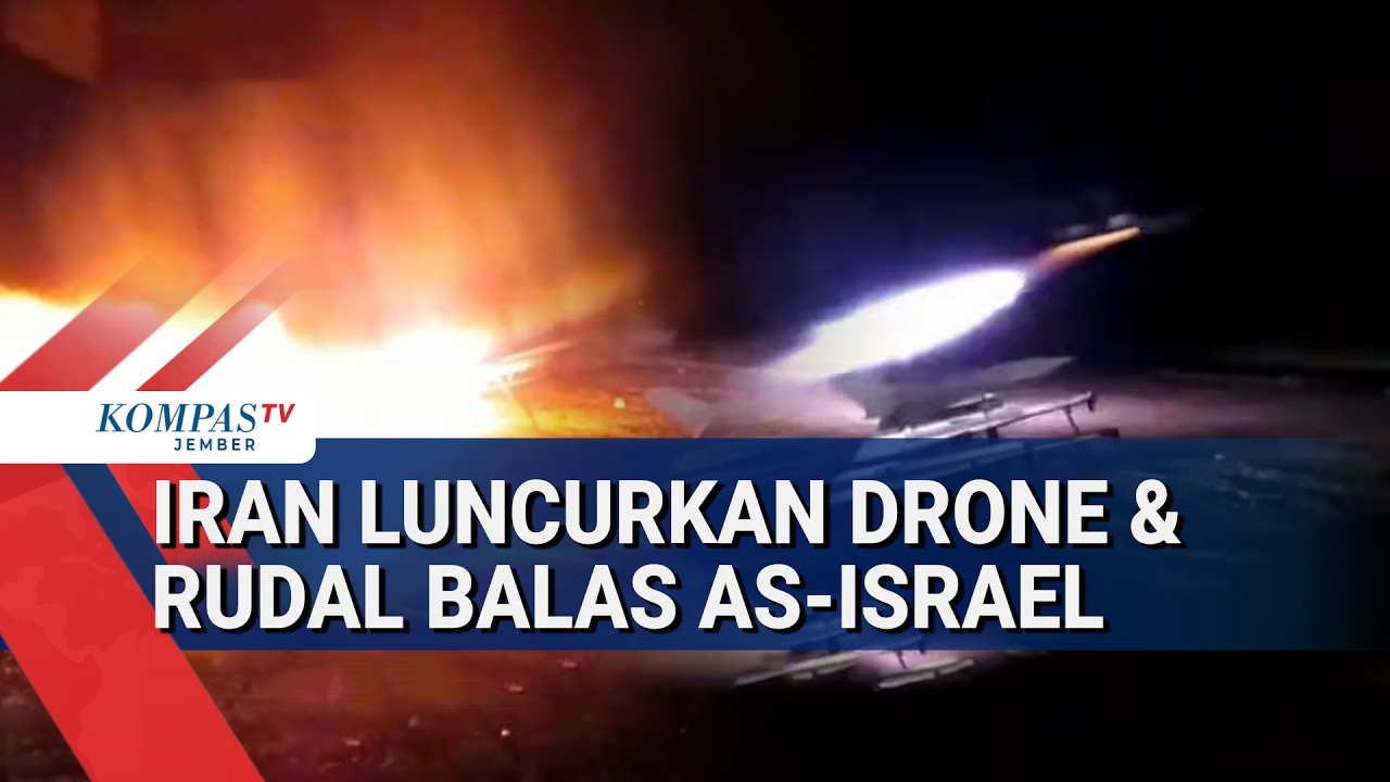 iran balas as-israel: rudal & drone siap tempur dalam operasi true promise