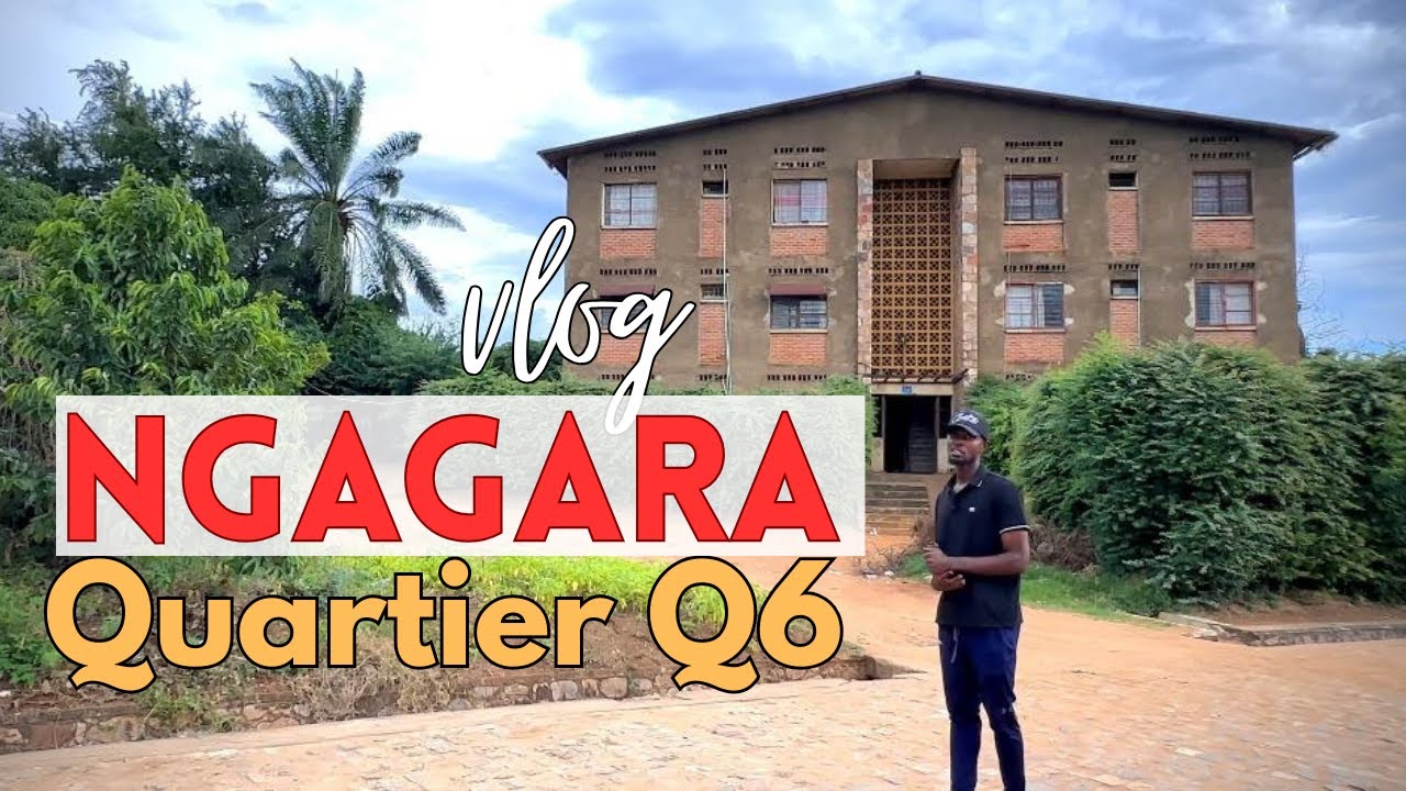 Vlog Burundi 🇧🇮 : Visite Ngagara Q6 : Le quartier chic et bien pavé de Bujumbura