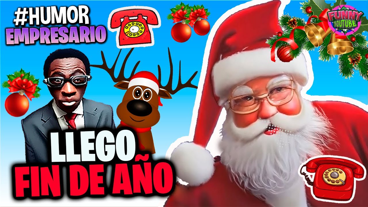 👔El Empresario de Eventos | llego fin de año 2023 | VIDEO RELAJANTE #Humor Loquillo
