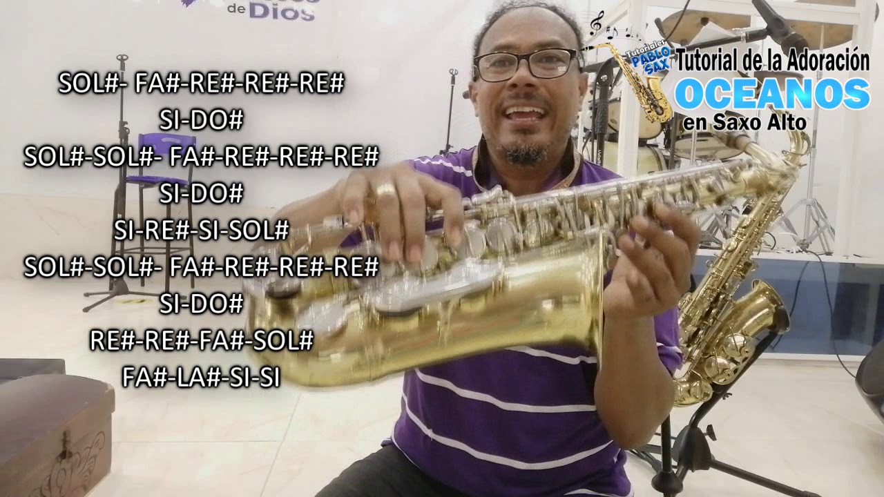TUTORIAL EN SAXO ALTO  OCEANOS