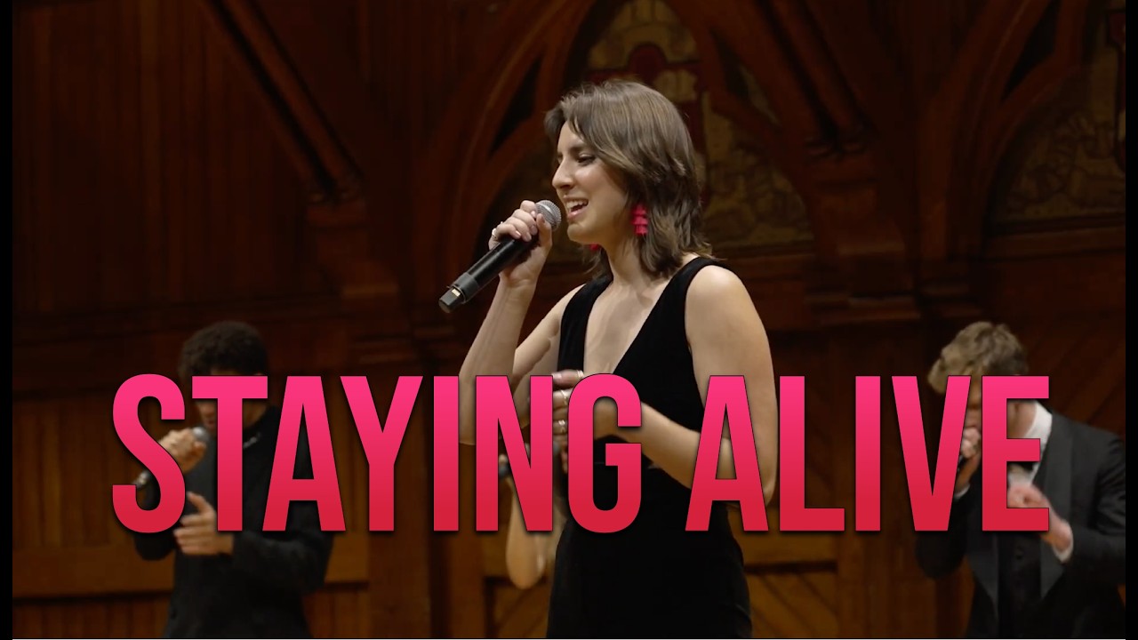 Staying Alive | The Harvard Opportunes (Bee Gees Cover)