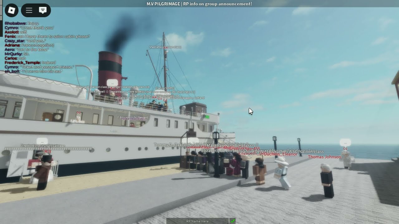 M.V. Pilgrimage Sinking Voyage!