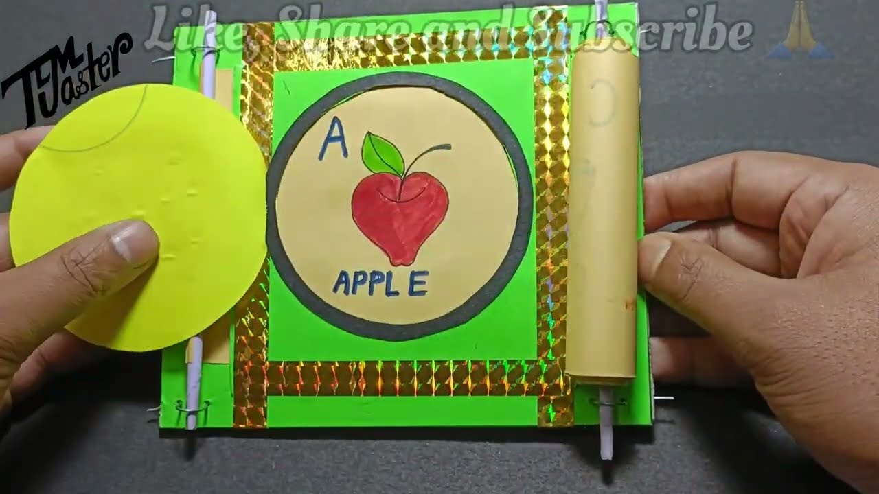 Tlm कैसे बनाएं/How to make TLM for primary school #trending #tlmmaster