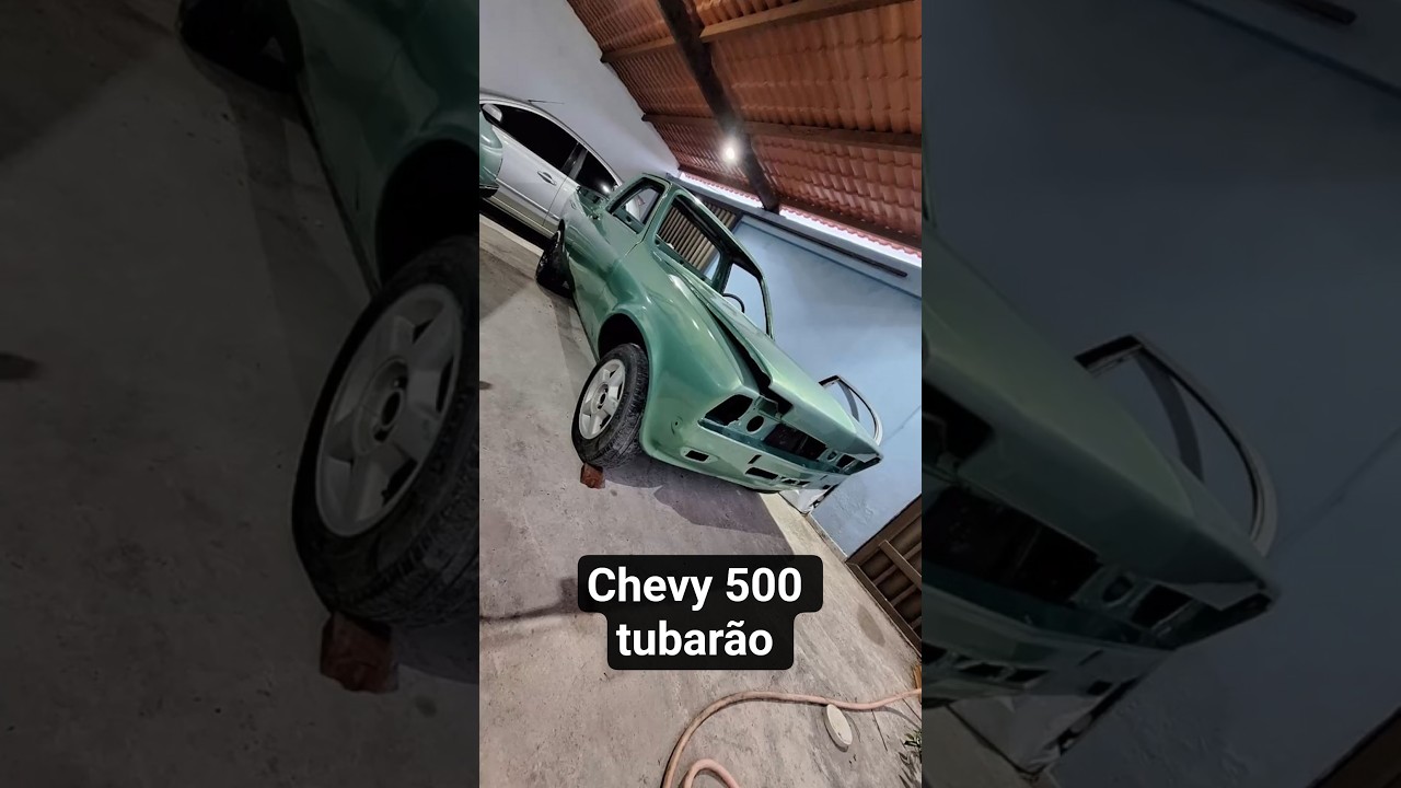 Explicando o projeto da chevy 500 tubar&atilde;o #chevette #chevy500 #carroantigo