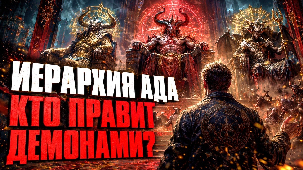 Иерархия Ада: кто правит демонами? #демонология  #оккультизм  #мистика
