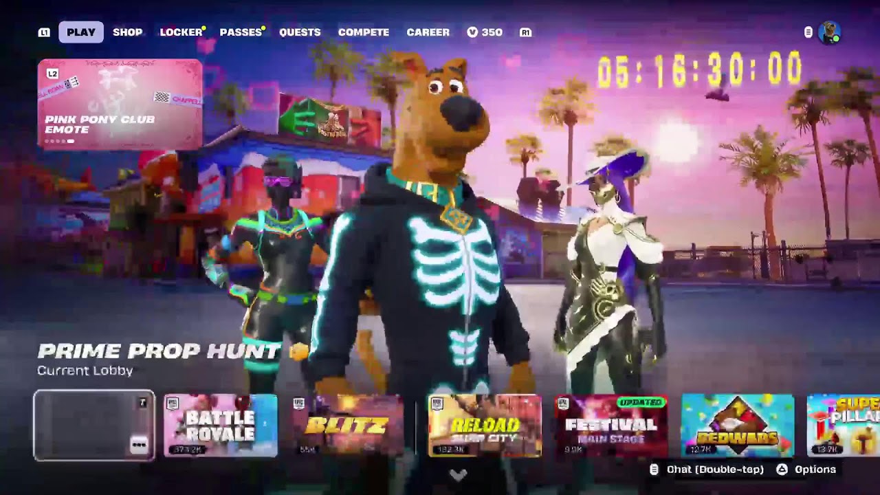 Running squads on Fortnite 