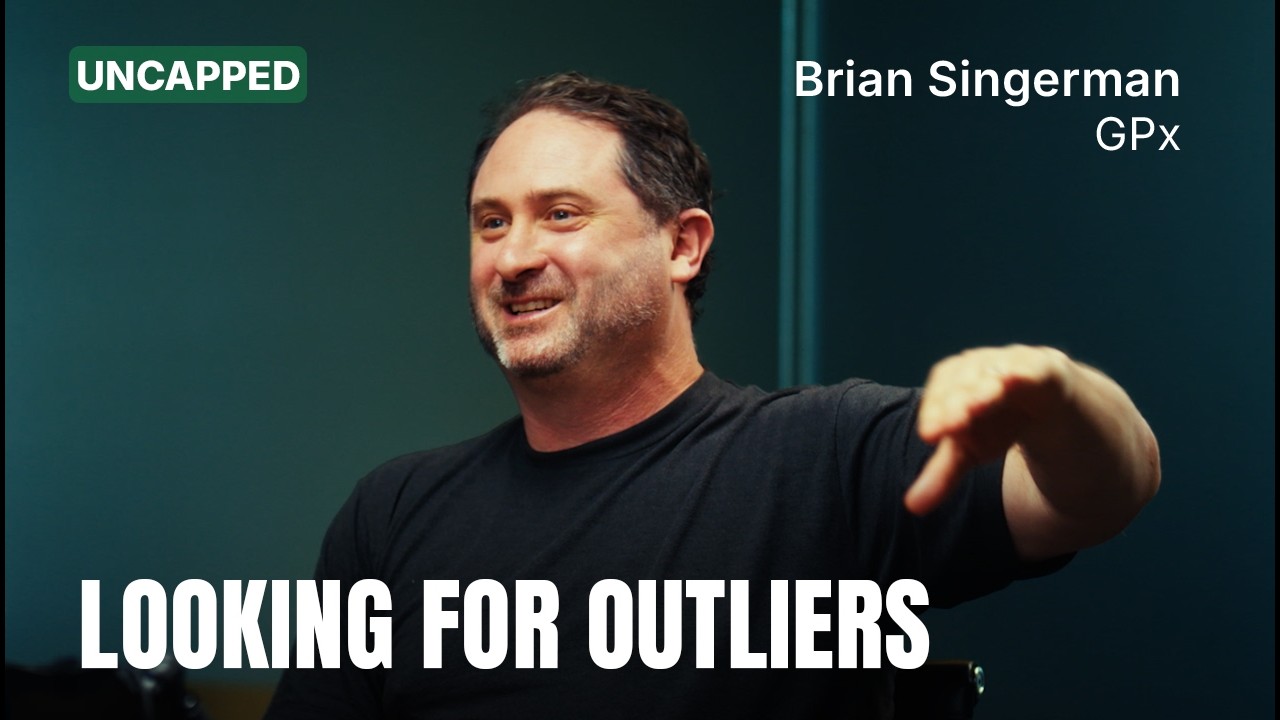 Brian Singerman on Founders Fund, GPx, and Looking for Greatness | Ep. 56