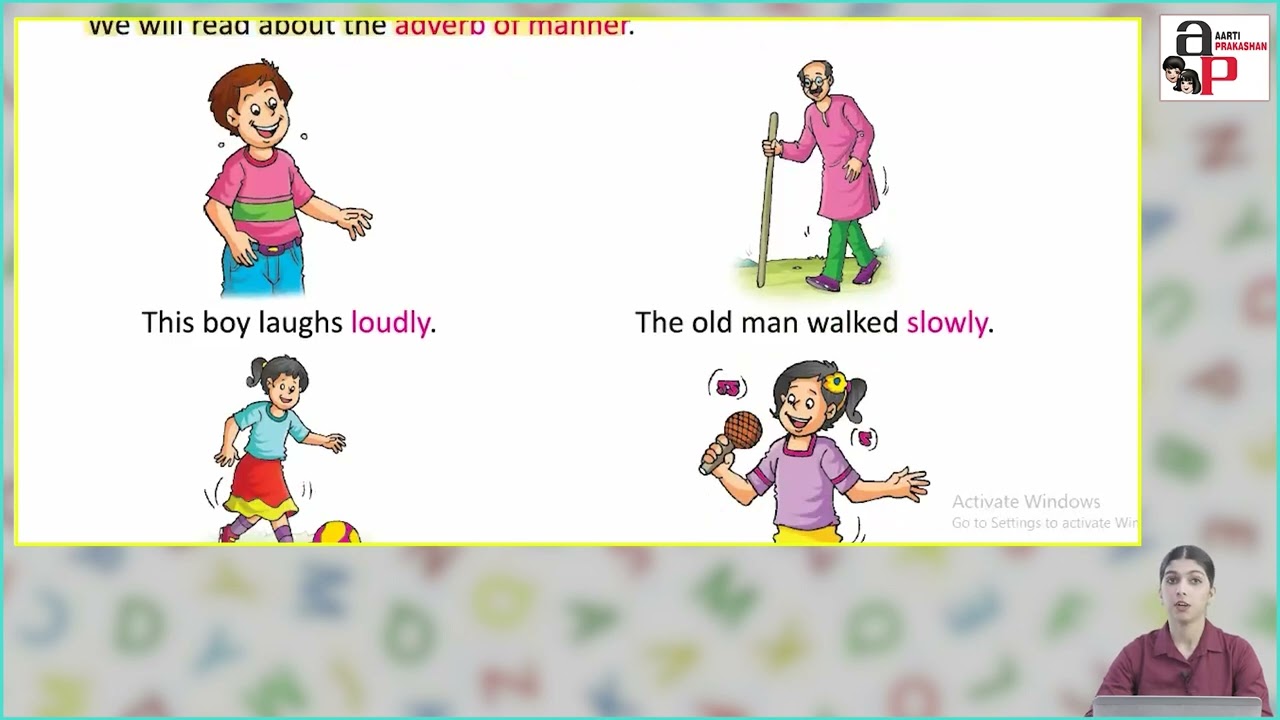 Ch 9 | Aarti Prakashan | Grammar | Class 2 | Adverbs | For children