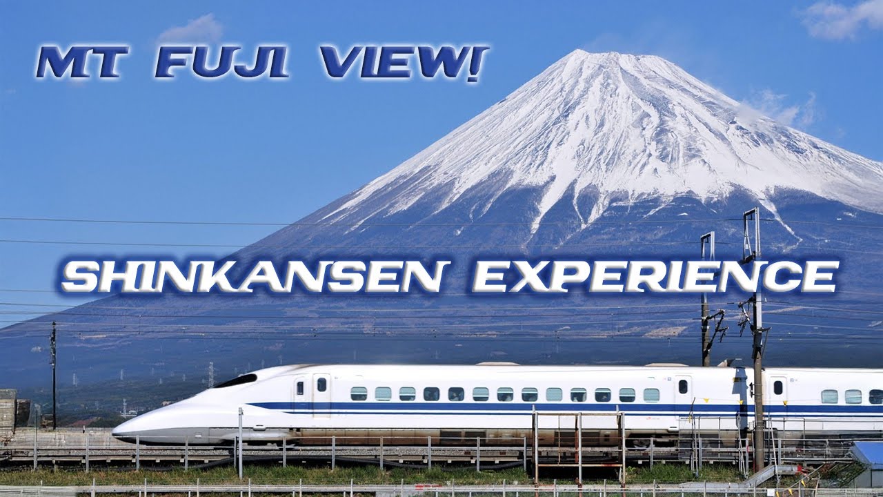 Shinkansen Experience: Tokaido line / Nozomi 2 / Shin-Osaka - Tokyo Station / Mount Fuji Views!