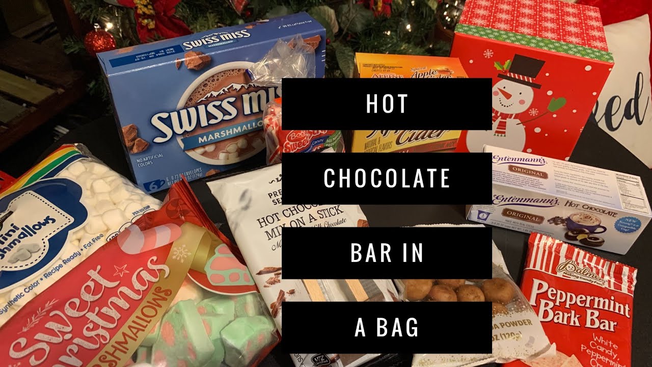 Hot Chocolate Bar in a Bag / Simple and Affordable Gift Idea / Part 2