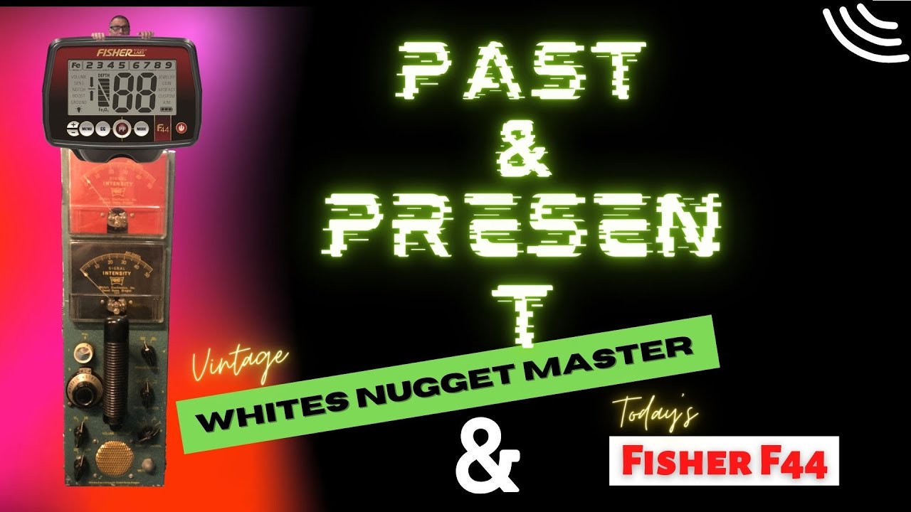 Vintage Metal Detector | Whites Nugget Master Meets Fisher F44