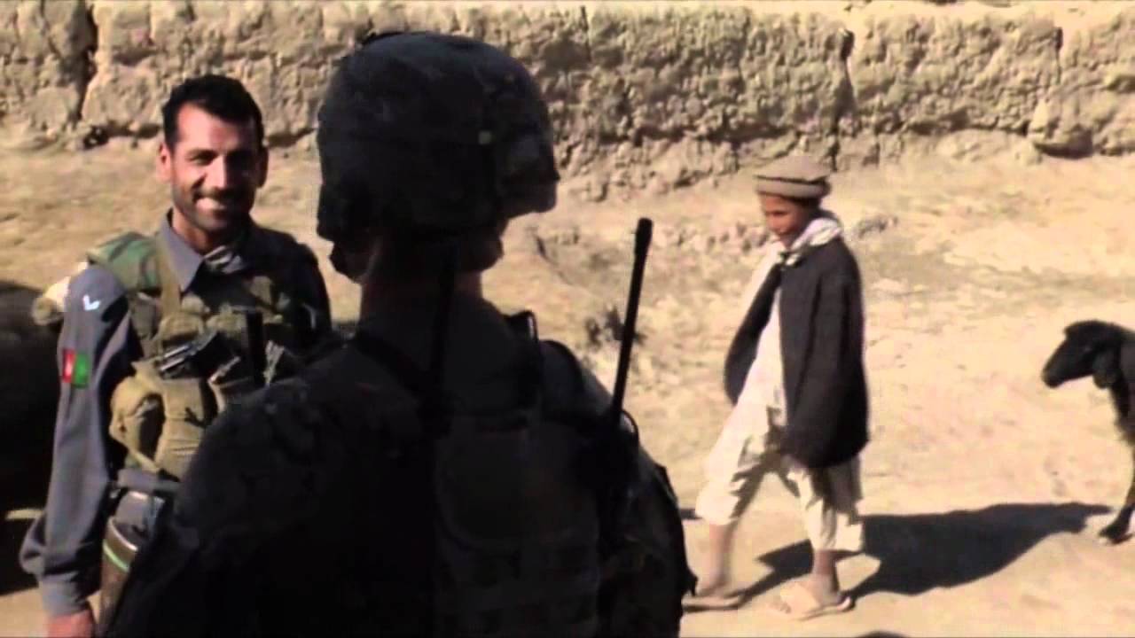 U.S. Soldiers and Afghan Forces patrol remote village and help locals in GHAZNI