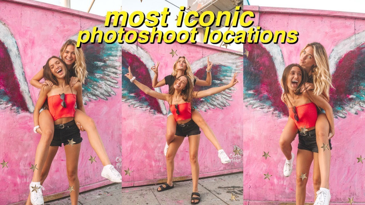 photoshoot day in the most iconic places in LA (ft. Hannah Meloche)