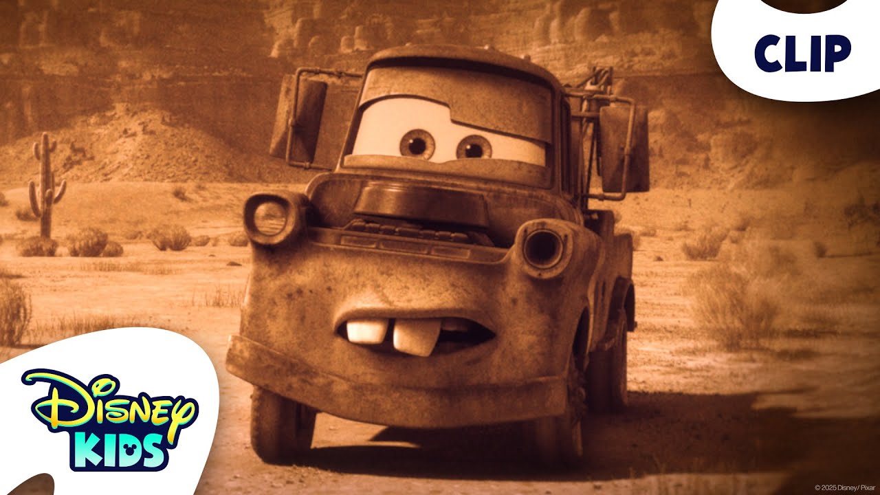 Mater Travels Back in Time! 🕰️🕑 | Pixar's Cars Toon ✨🏎️ | @disneykids